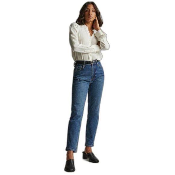Everlane Denim - Everlane Jeans Womens Size 27 The Original Cheeky Cotton Highrise Cropped Ankle
